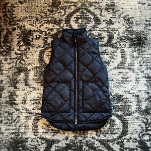 Jcrew Women’s navy vest (XXS)